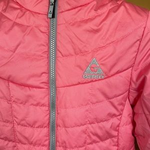 Gerry lightweight pink puffer jacket